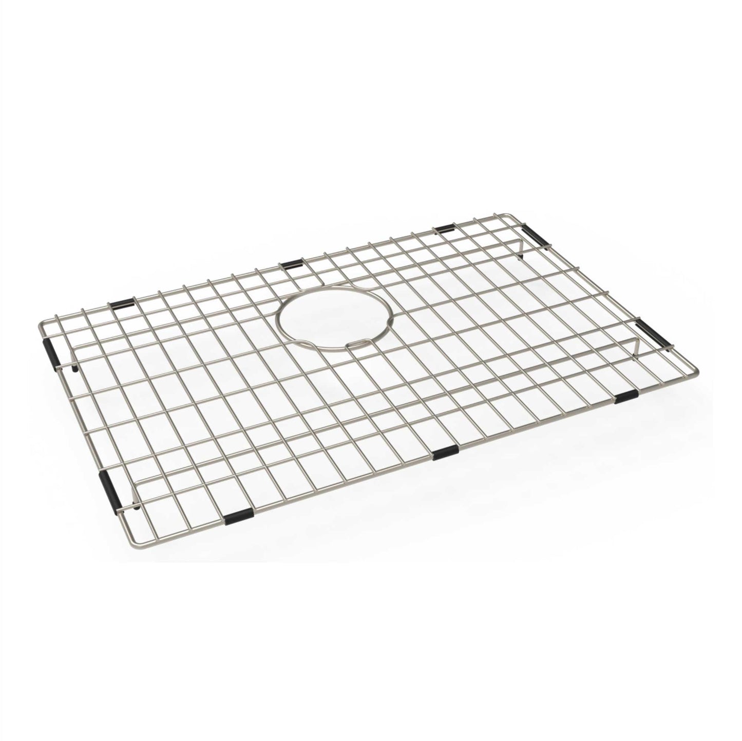 Carysil Wire Grid for Kitchen Sink, 304-Grade Stainless Steel, Metal Dish Drying Rack, Self Draining, Prevents Sliding, Kitchen Sink Accessories, 54.7x35.5x2.96 cm
