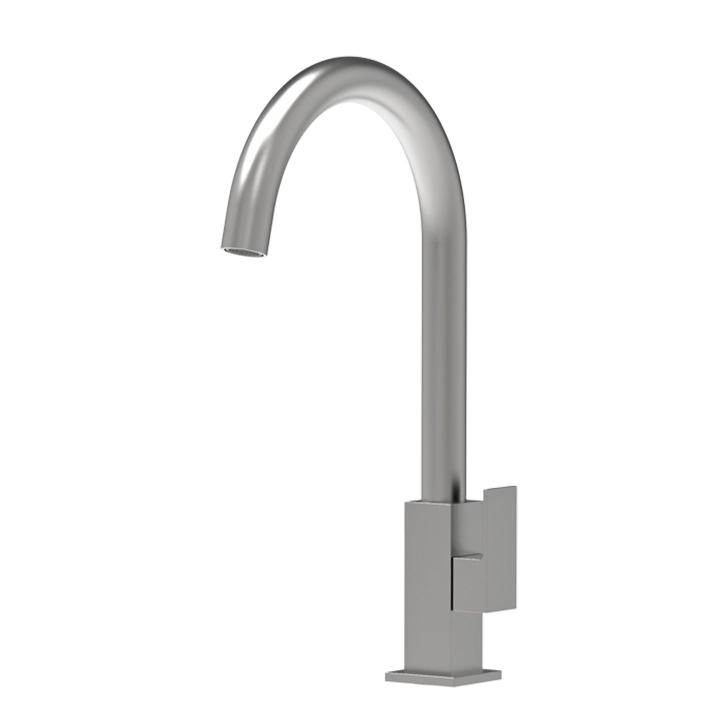 Carysil CT-02 Cold Tap Modern Kitchen Faucet, 360-Degree Swivel, Single-Lever Handle for Cold Water, Chrome Finish, 5-Year Warranty