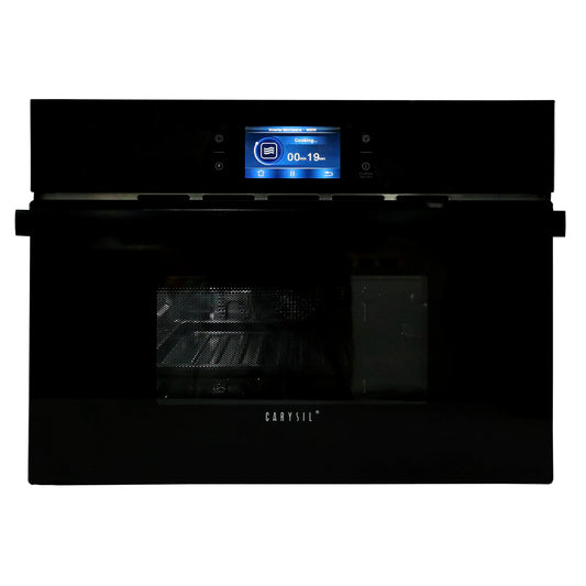 Carysil Built-in Microwave MWO-03 Fully Automatic with 32L Capacity, TFT Control Display, Smart Inverter Technology, Child lock, Microwave, Grill, Convection & Defrost, Child Lock, Stainless Steel Finish, Black