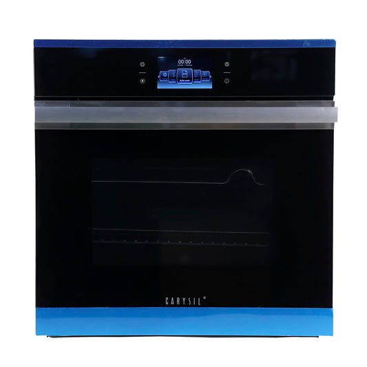 Carysil Built-in Electric Oven BIO-03, 65L Capacity, A-Energy Rating, 11 Auto Cook Function, TFT Touch Control, Four Layer Insulated Glass Door, Heat Preservation, Stainless Steel Finish