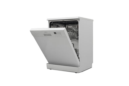 Carysil Free Standing Dishwasher DW-03, A++ Energy Class, 12 Place Setting, 6 Wash Programs, Electric Control Display, Water Consumption 11Ltr/cycle, 49 dBA Low Noise Operation, Detergent Automation Sensor, Child Lock, Stainless Steel