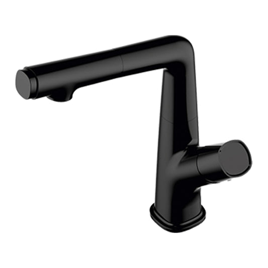 Carysil Alpha 04 Kitchen Faucet, Pull-Out Sprayer, Solid Brass, 180° Swivel Spout, 2-Function Spray, Ceramic Cartridge, Stainless Steel Hoses, Easy Installation, Premium Packaging