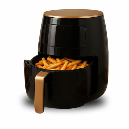 Carysil Air Fryer 4.5L Capacity, Oil-Free Touch Panel Fryer for Healthy Cooking, Fast Frying, Perfect Addition for any Modern Kitchen, Sleek Black Design