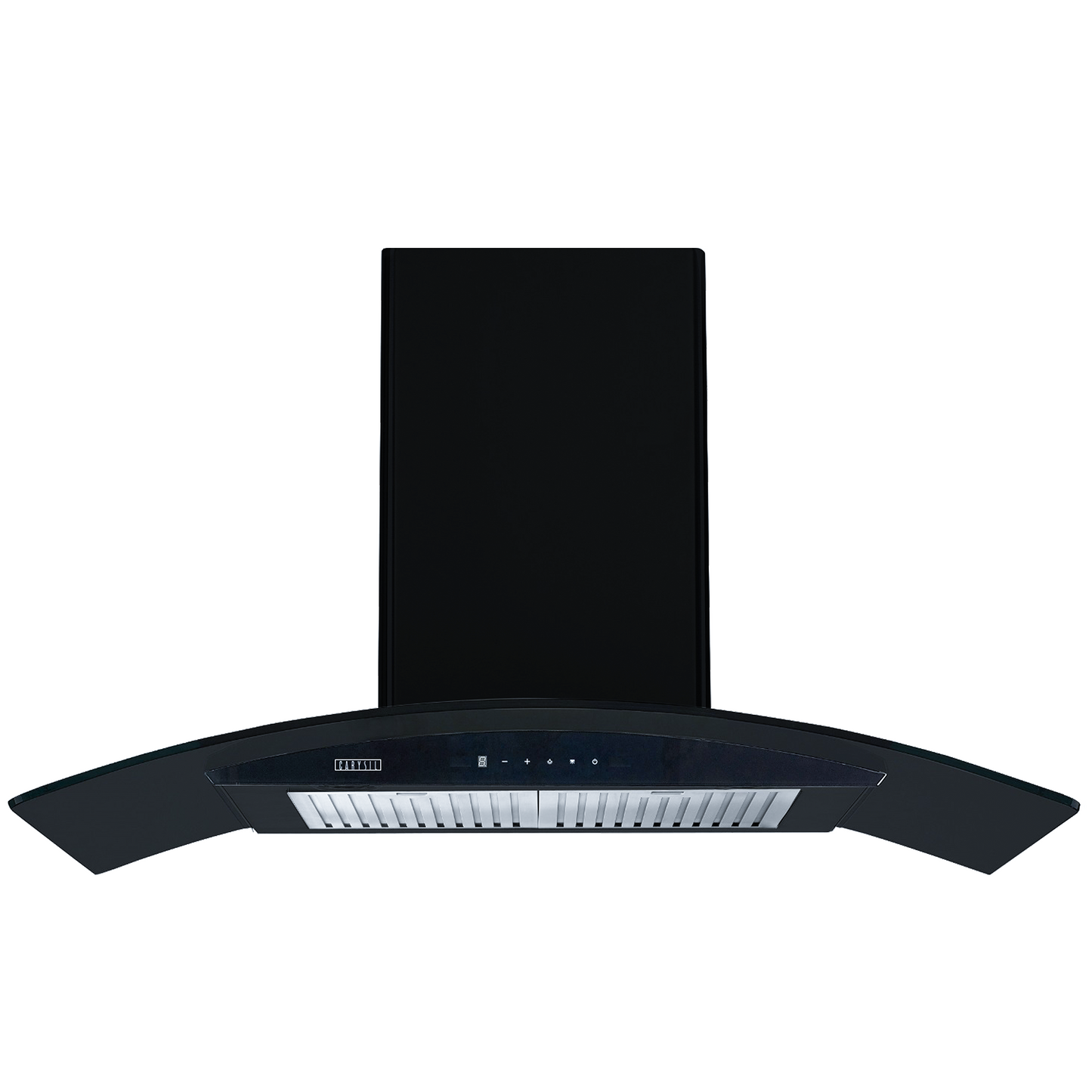 Carysil Rome 75 cm Kitchen Chimney, Curved Shape, 1250 m³/hr Suction Capacity, Baffle Filter, BLDC Silent Motor, A-Energy Class, 9-Speed Touch Control, LED Lamp, 12-year Motor Warranty